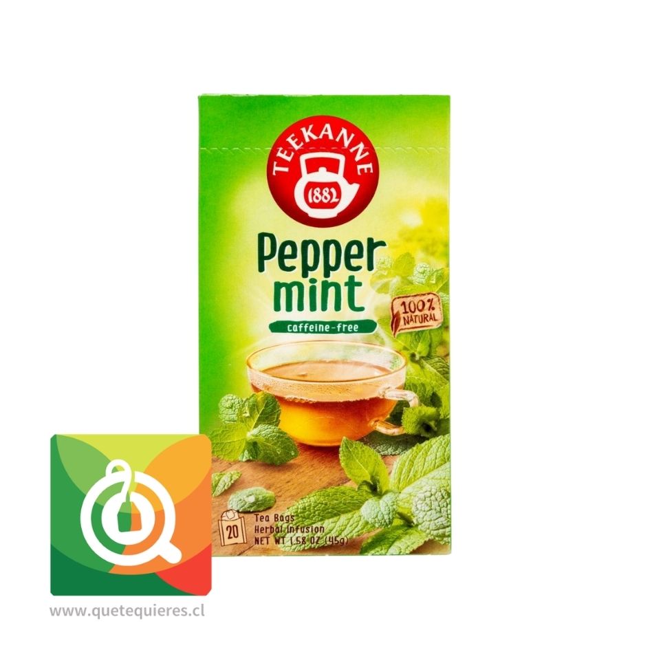 Teekanne Infusión Menta - Pepper Mint 20 Bolsitas 2