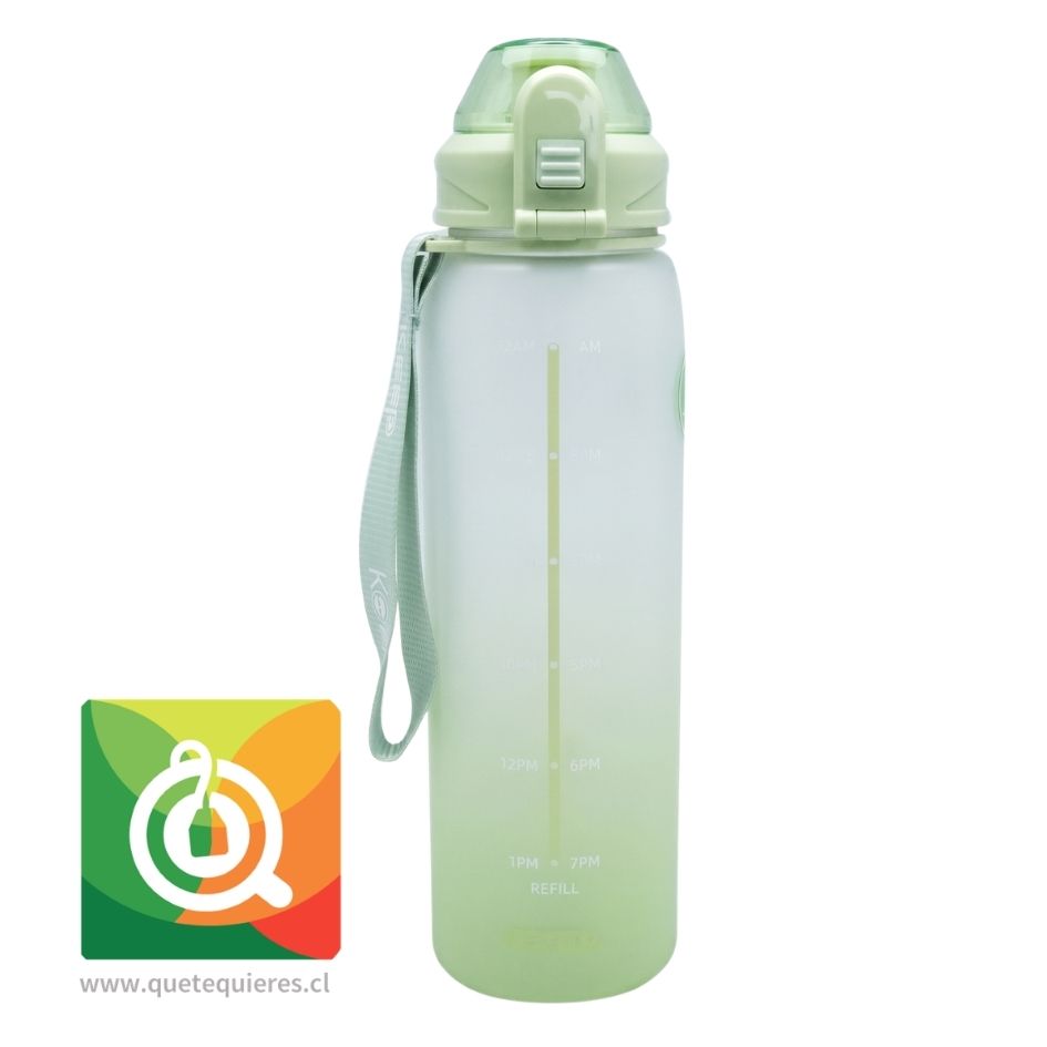 Keep Botella Rubber con Medidas Verde Oliva 1
