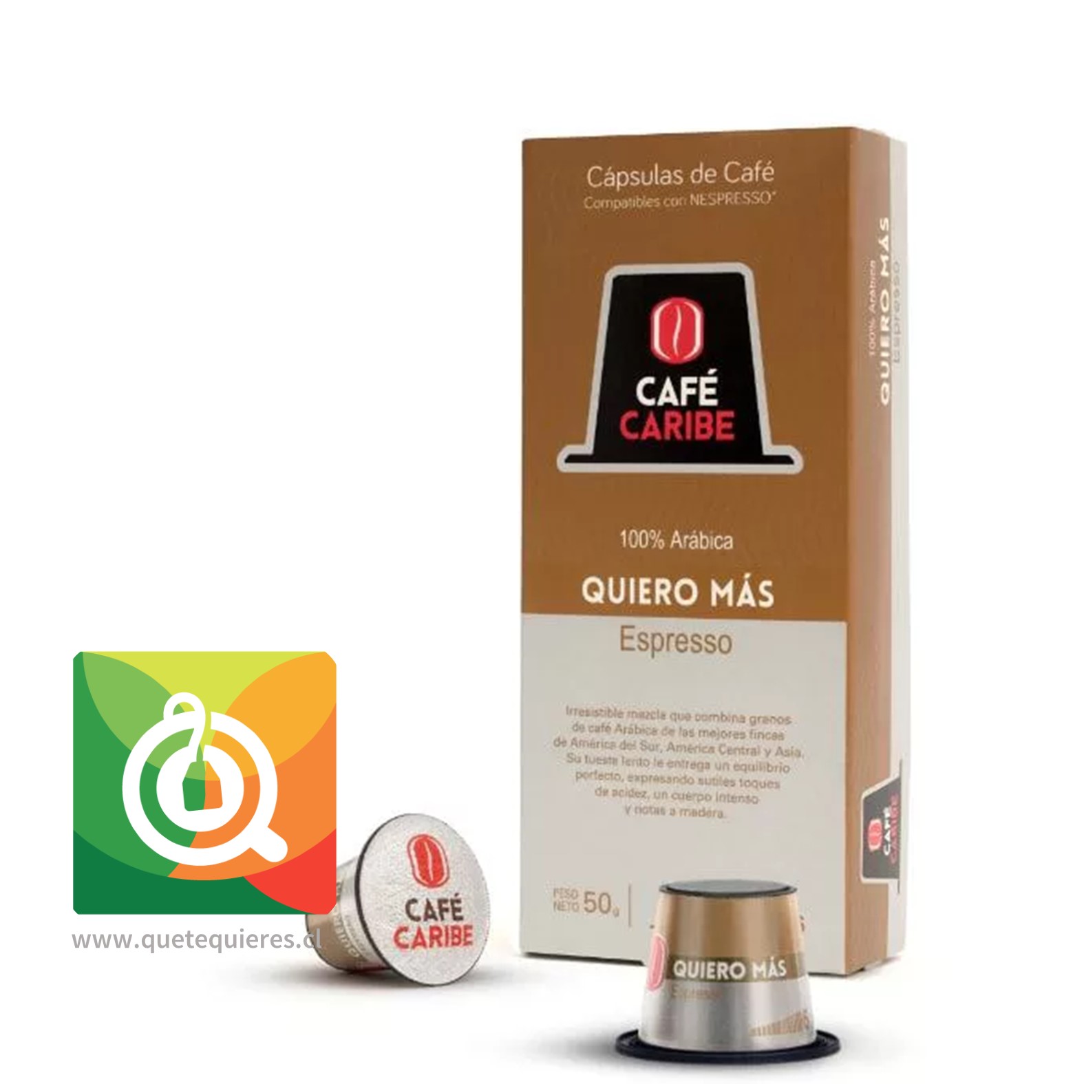 Cápsulas de café Arábicas compatibles con Nespresso