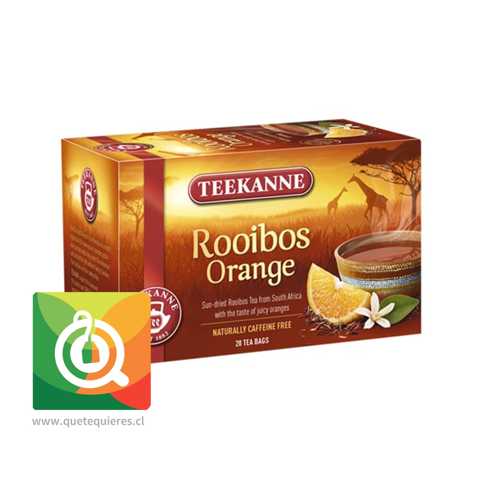 Teekanne Infusión Rooibos Naranja 