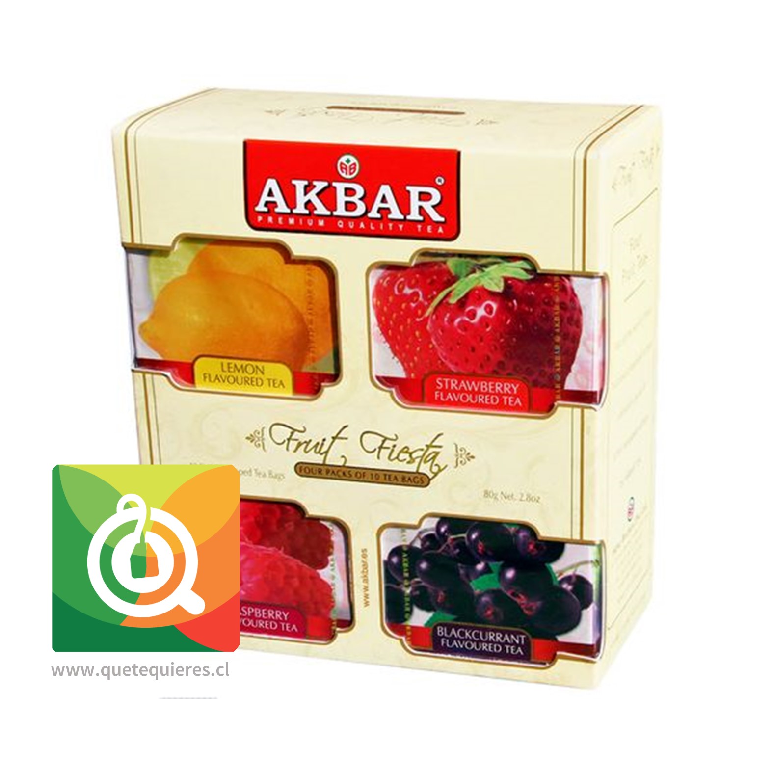 Akbar Té Sabores Surtido - Fruit Fiesta