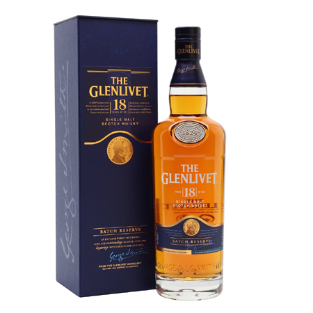 THE GLENLIVET - 18 Years Old MALT SCOTCH WHISKY vol. 40% - 7