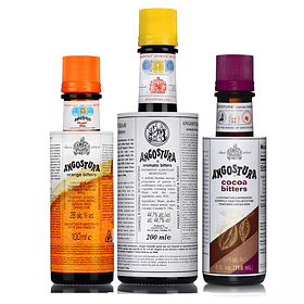 Angostura Bitters TRIO - Aromatic, Orange, Cocoa