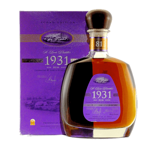 CHAIRMAN'S RESERVE 1931 2nd Edition Rum vol. 43% 70cl Gift Pack