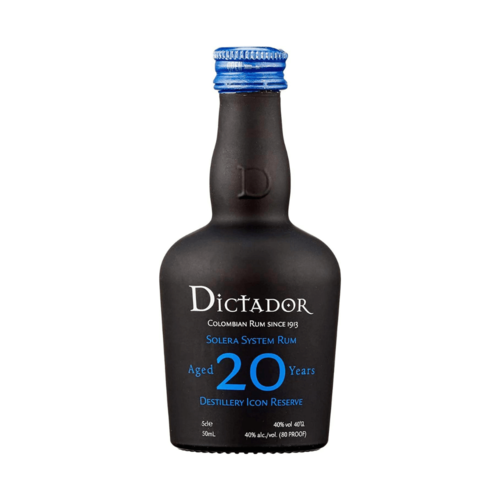 Rum Colombia DICTADOR 20 YO - vol.40% - 5cl | Quick-Spirits