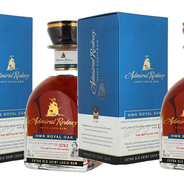 ADMIRAL RODNEY RUM HMS ROYAL OAK vol. 40% - 70cl 2