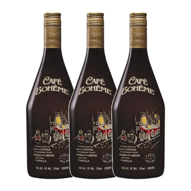 Café Bohême Coffee Crème Liqueur vol. 16% - 100cl 3