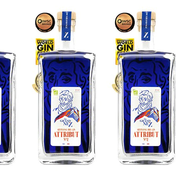 DU GRAND NEZ - ATTRIBUT N° 2 - GIN BIO 43% - 50cl 4