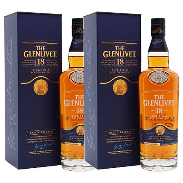 THE GLENLIVET - 18 Years Old MALT SCOTCH WHISKY vol. 40% - 70cl 2
