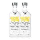 ABSOLUT CITRON - VODKA COM SABOR A LIMÃO - vol.40% - 70cl 2