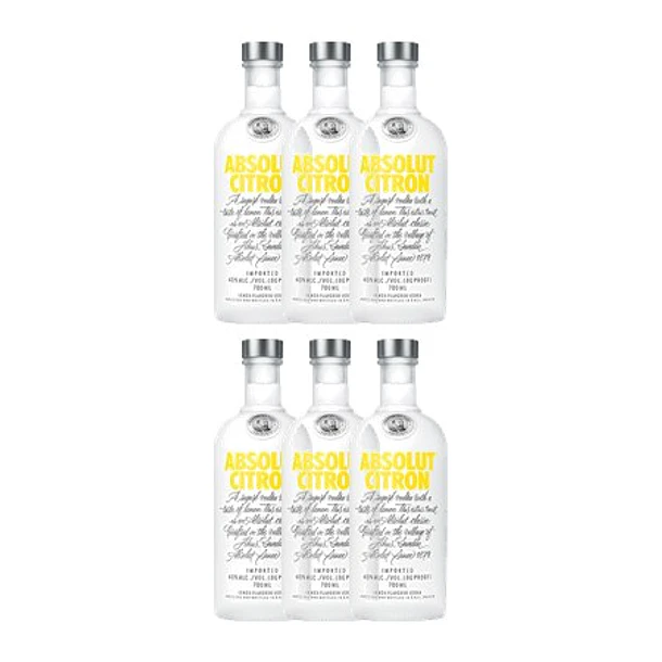 ABSOLUT CITRON - VODKA COM SABOR A LIMÃO - vol.40% - 70cl 4