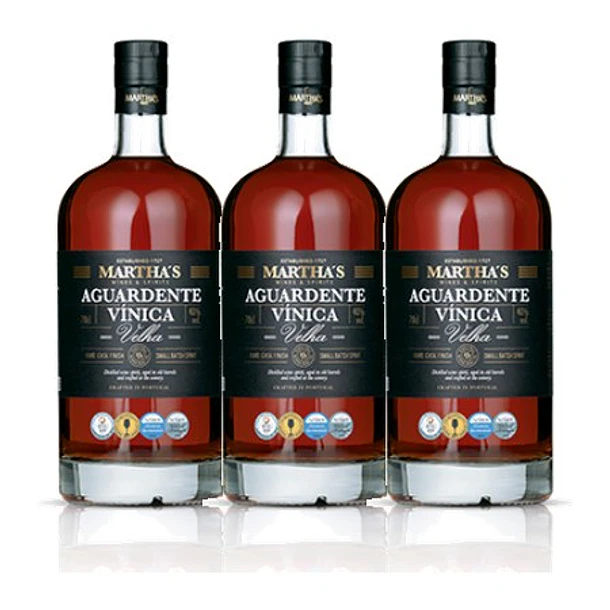 Martha's Aguardente Vínica Velha vol. 40% 70cl 3