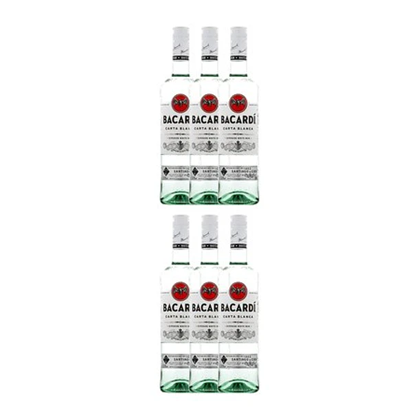 Rum Bacardi CARTA BLANCA - vol. 37.5% - 70cl 4