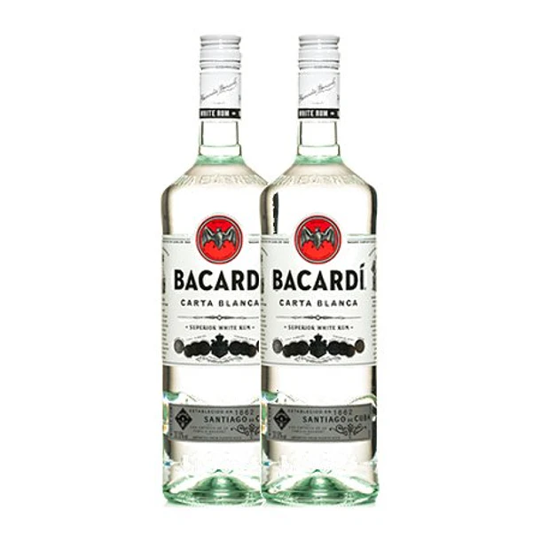 Rum Bacardi CARTA BLANCA - vol. 37.5% - 100cl 2