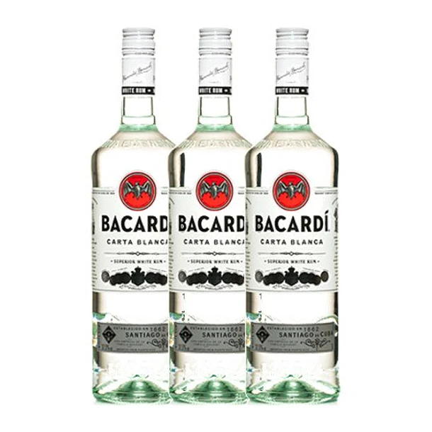 Rum Bacardi CARTA BLANCA - vol. 37.5% - 100cl 3