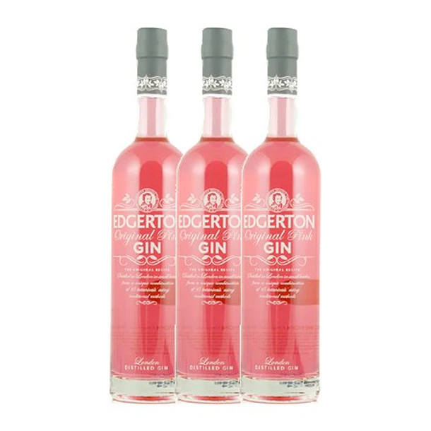 Edgerton Original Pink Gin vol. 43% 70cl 4