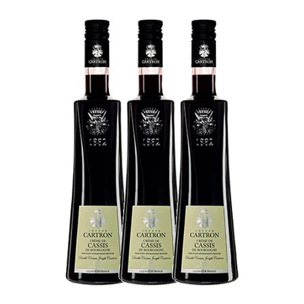 Crème de Cassis de Bourgogne Double Crème JOSEPH CARTRON 70cl 3