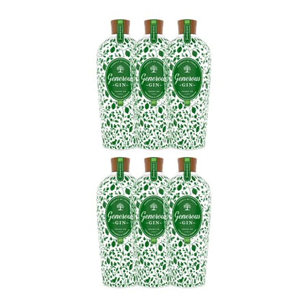 GENEROUS GIN Organic (BIO - Coentro e Combava) vol.44% - 70cl 4