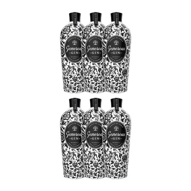 GENEROUS GIN Original (Black) - vol.44% - 70cl 4