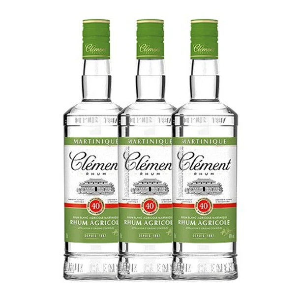 Rhum Blanc Agricole CLÉMENT – AOC MARTINIQUE vol. 40% - 70cl 3
