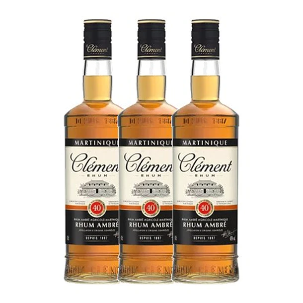 Rhum Agricole Ambré CLÉMENT – AOC MARTINIQUE vol. 40% - 70cl 3