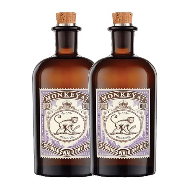 Monkey 47 Schwarzwald Dry Gin vol. 47% - 50cl 2