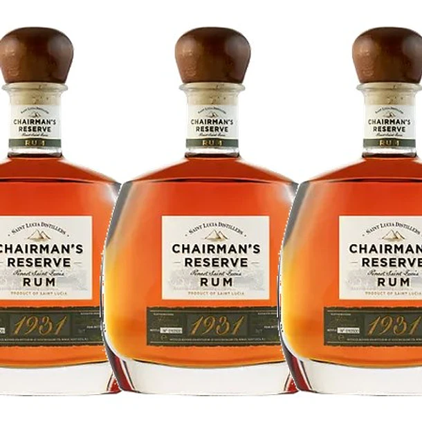 CHAIRMAN's RESERVE 1931 Rum vol. 46% - 70cl Gift Pack 3
