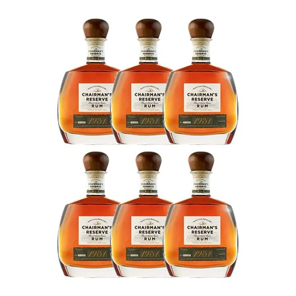 CHAIRMAN's RESERVE 1931 Rum vol. 46% - 70cl Gift Pack 4
