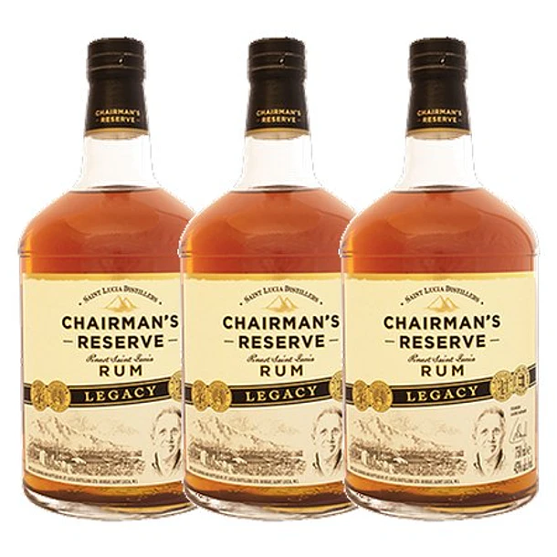 CHAIRMAN's RESERVE Legacy Rum vol. 43% - 70cl 3
