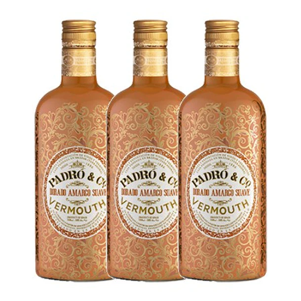 Vermouth de Tarragona Padró and Co. Dorado Amargo Suave vol. 18% - 75cl 3