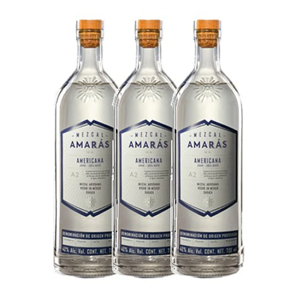 Mezcal Amarás Americana 70cl 3