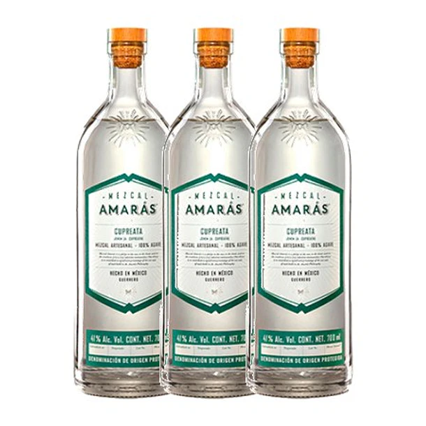 Mezcal Amarás Cupreata 70cl 3