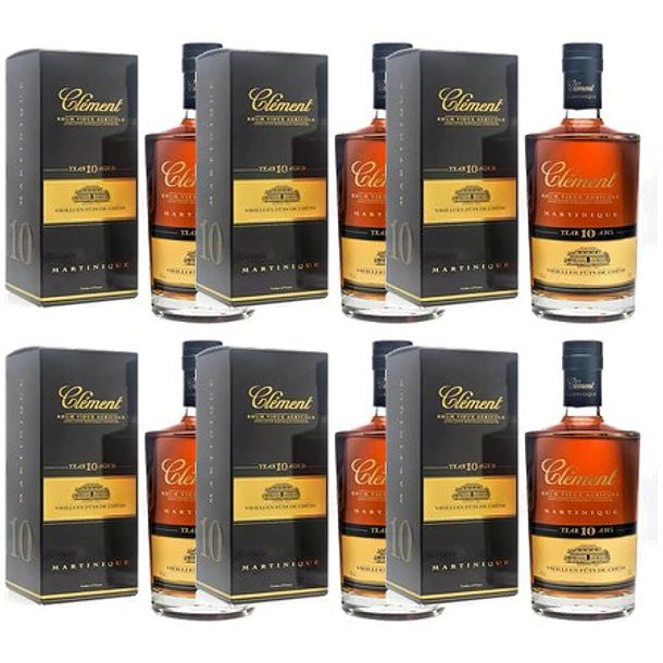 Rhum Vieux 10 Ans CLEMENT vol. 42% - 70cl 4