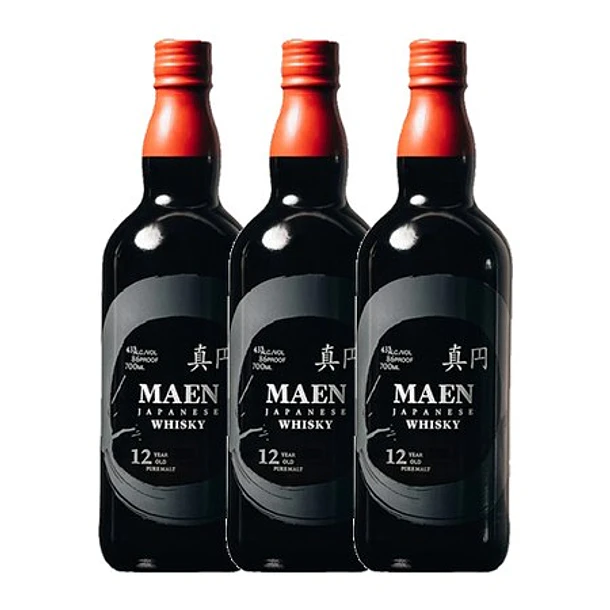 MAEN Japanese Whisky 12 Year Old Pure Malt vol. 43% - 70cl 3