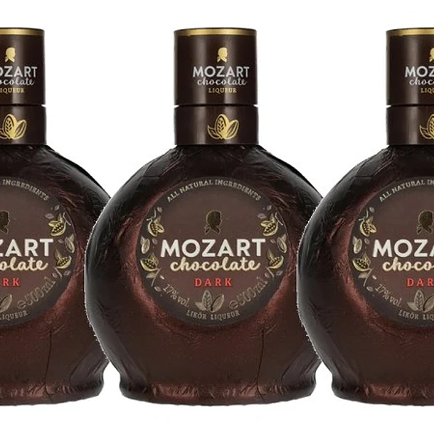Licor MOZART CHOCOLAT NEGRO vol. 17% - 50cl 3