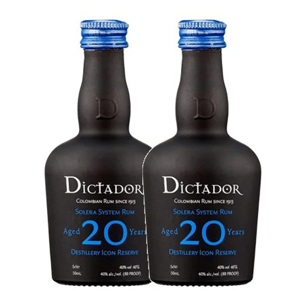 Ron Colombia DICTADOR 20 YO - vol.40% - 5cl 2