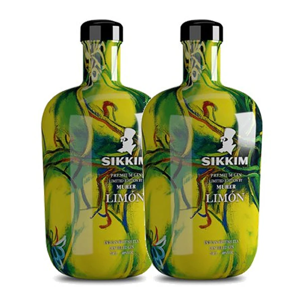 Sikkim Limon Ecological Limited Edition Muher Distilled Gin 70cl 2