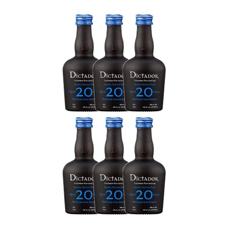 Rum Colombia DICTADOR 20 YO - vol.40% - 5cl | Quick-Spirits