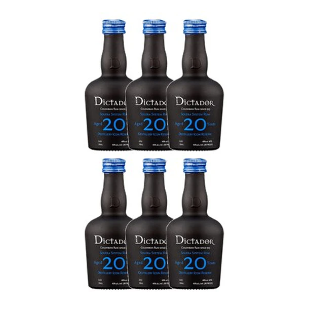 Ron Colombia DICTADOR 20 YO - vol.40% - 5cl 4