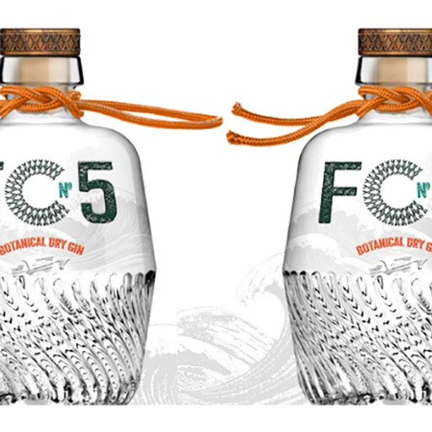 GIN FC Nº 5 - Ginebra Seca Botánica de Fábio Coentrão 2