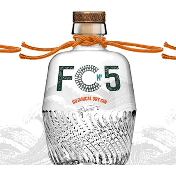 GIN FC Nº 5 - Ginebra Seca Botánica de Fábio Coentrão 3