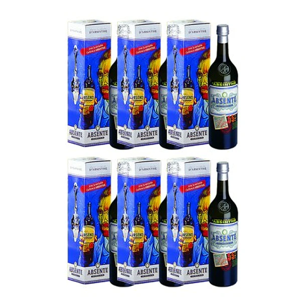 ABSENTE 55 com Colher Gift Pack- vol 55% - 70cl 4