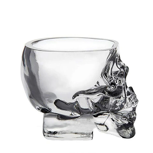 Copo de Shots Crystal Head Vodka em vidro 30ml  1