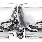 Copo de Shots Crystal Head Vodka em vidro 30ml  2