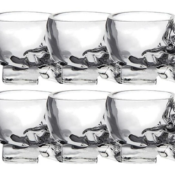 Copo de Shots Crystal Head Vodka em Acrílico 60ml 4