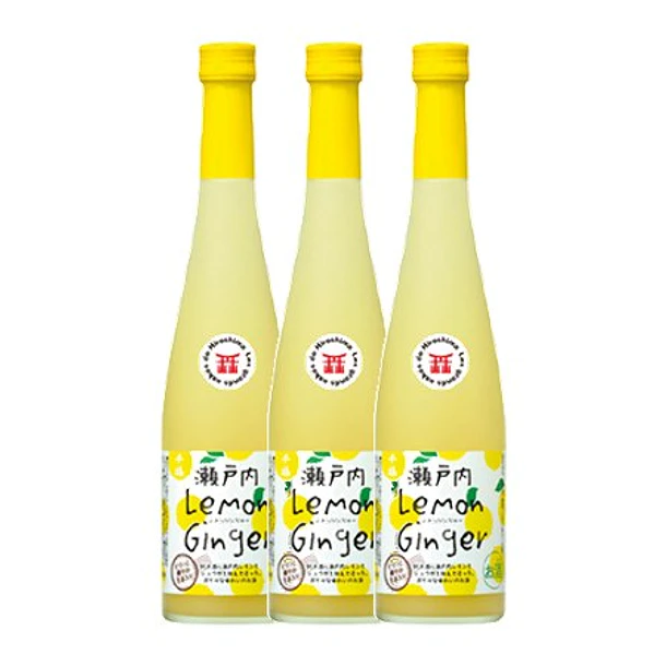 SAKE HIROSHIMA SEMPUKU SETOUCHI LEMON GINGER vol. 6% - 50cl 3