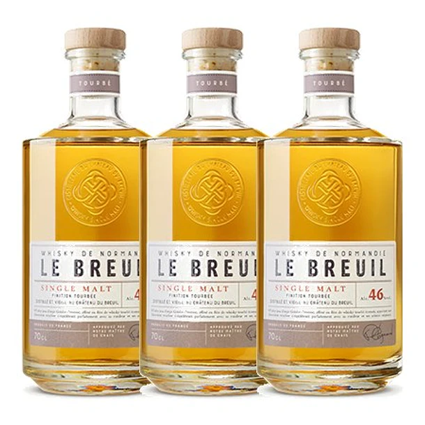 WHISKY LE BREUIL FINITION TOURBÉ vol. 46% - 70cl 3