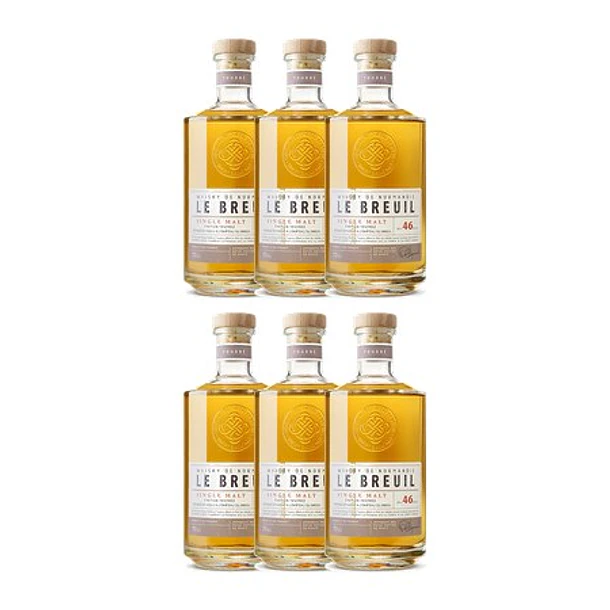 WHISKY LE BREUIL FINITION TOURBÉ vol. 46% - 70cl 4