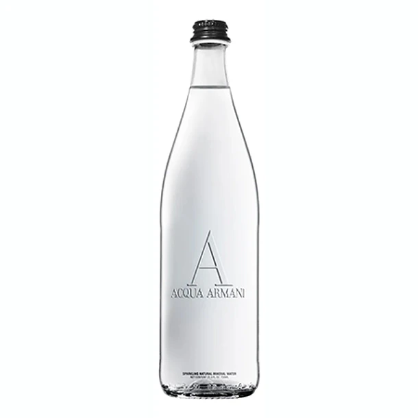 Água Mineral Natural Gaseificada ACQUA ARMANI 75cl 1