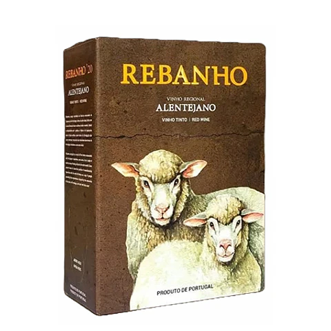 Rebanho 2020 Vinho TInto Regional Alentejano BIB 3 Litros